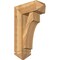 Ekena Millwork Westlake Arts and Crafts Rough Sawn Bracket w/ Offset Brace, Western Red Cedar, 8"W x 20"D x 32"H BKT0806X20X32WTL03RWR - alternate 1